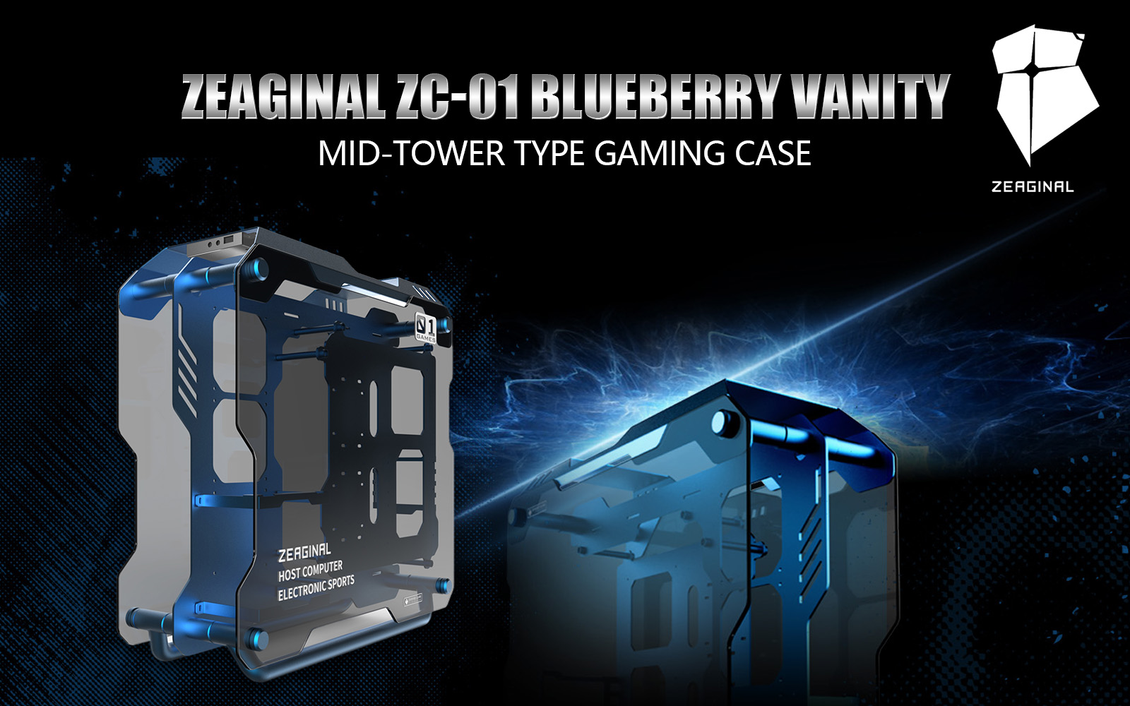 Zeaginal ZC-01 Blueberry Vanity Computer Case