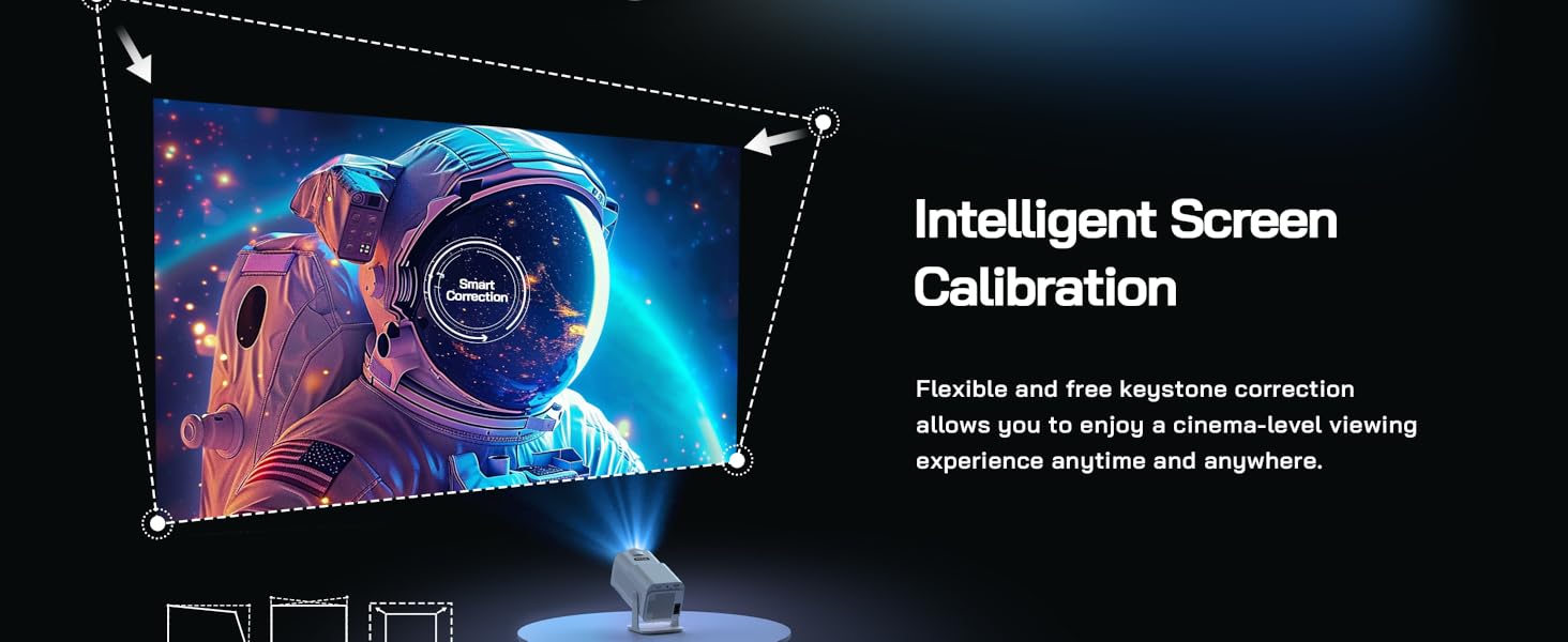 WOLFANG WP03 4K Mini Projector