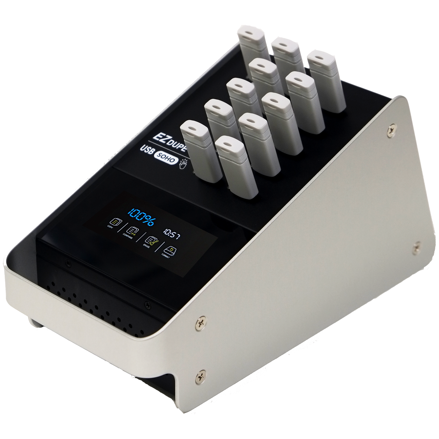 EZ Dupe SOHO USB Duplicator and Eraser Touchscreen