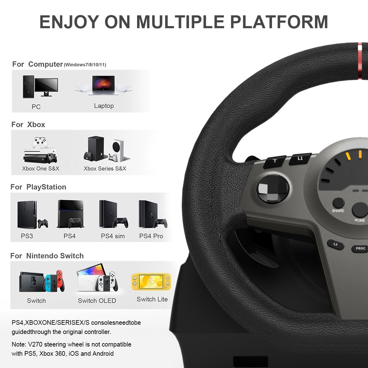 ENJOY ON MULTIPLE PLATFORM