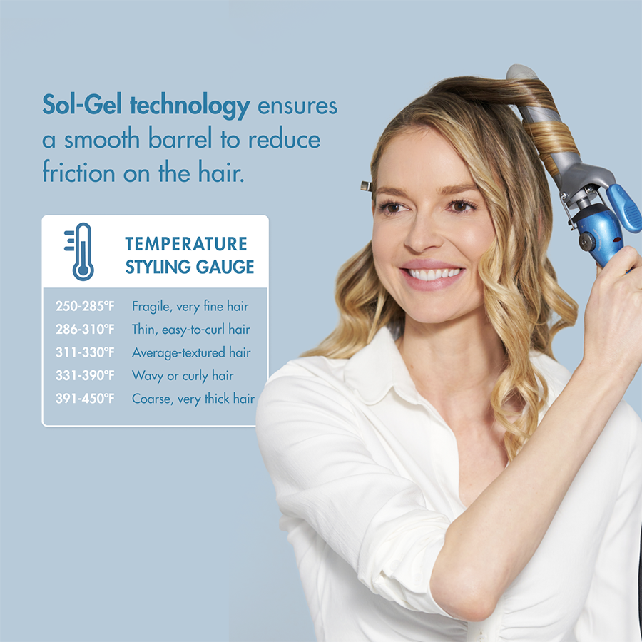 BABYLISS PRO Nano Titanium™ 1-inch Spring Curling Iron