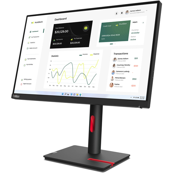 Lenovo ThinkVision 23" FHD IPS (1920x1080) Monitor