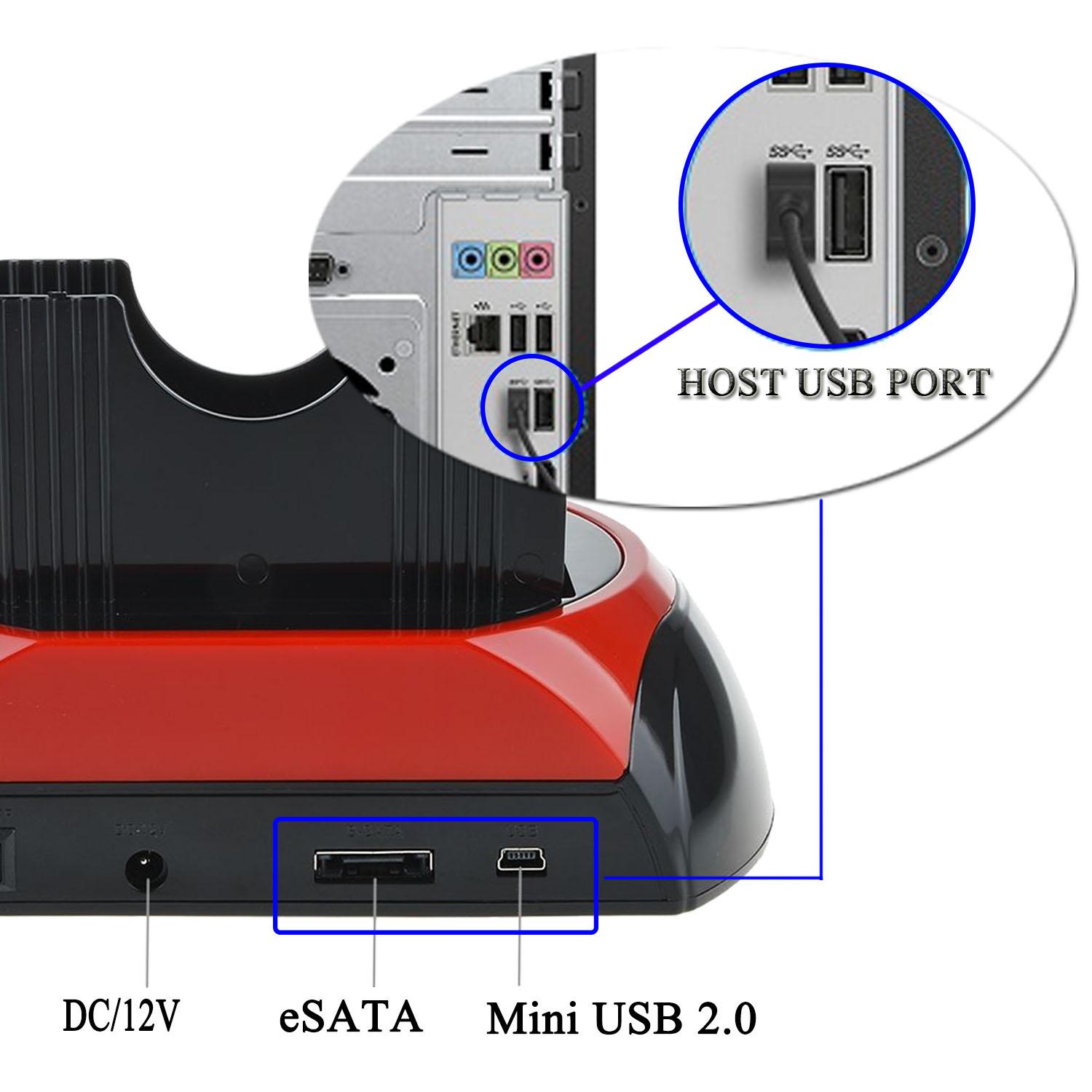 sata hard drive docking