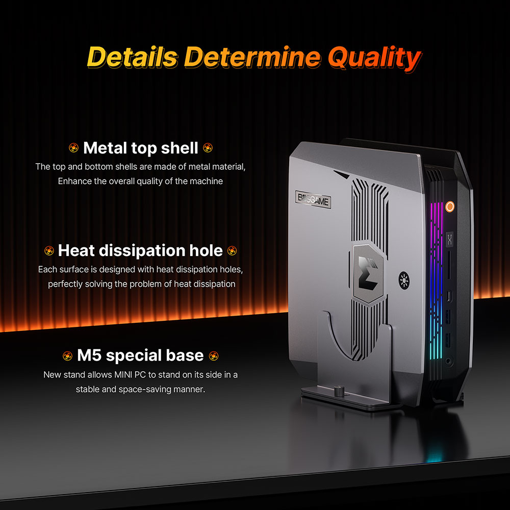 Bosgame M5 AI Mini Desktop PC