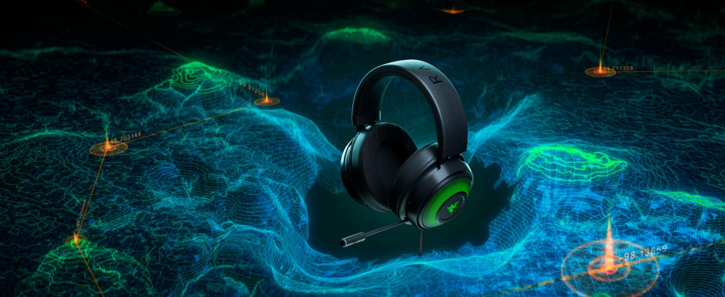 Razer Kraken Ultimate RGB USB Gaming Headset: THX 7.1 Spatial