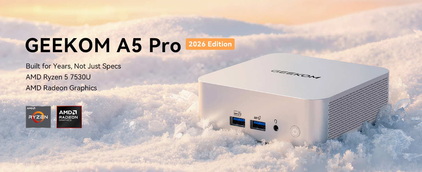 GEEKOM GMA5PROR57530U-161-US Mini PC