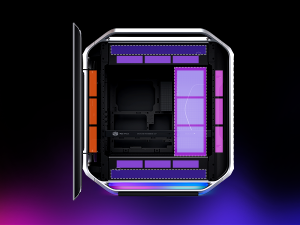 Cooler Master Cosmos Alpha Full Tower ATX PC Case 