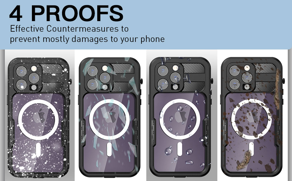 iPhone 14 Pro Max Waterproof Case