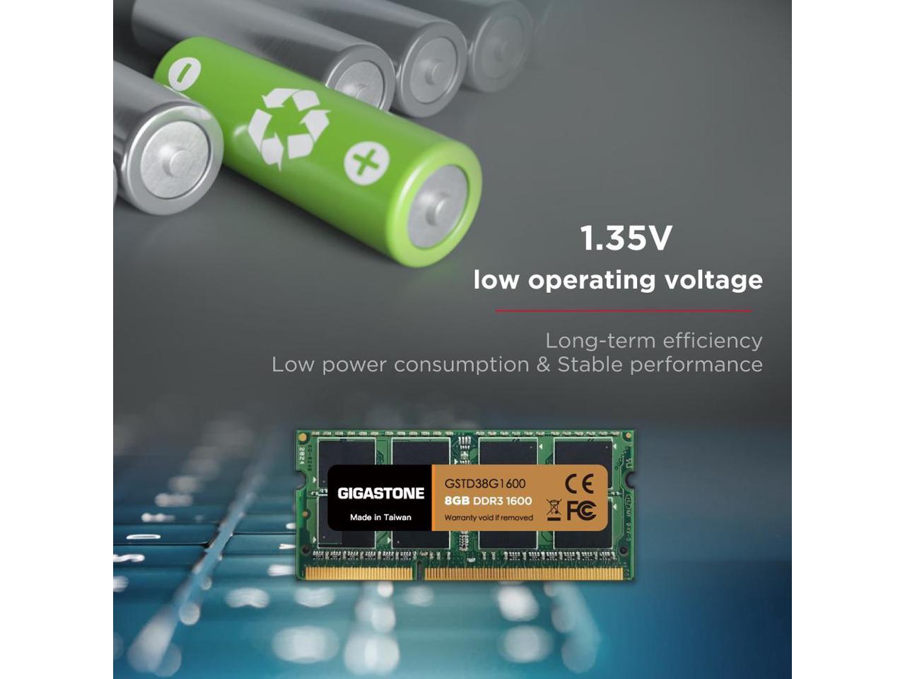 1.35V LOW OPERATING VOLTAGE
