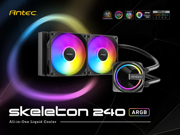 Antec Skeleton 240 ARGB Liquid CPU Cooler