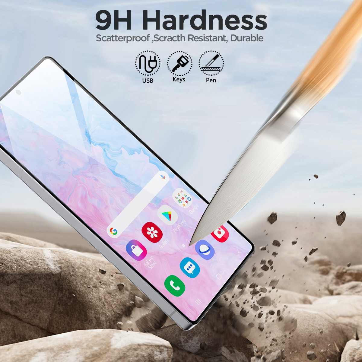 Samsung Galaxy S25 Ultra Tempered Glass