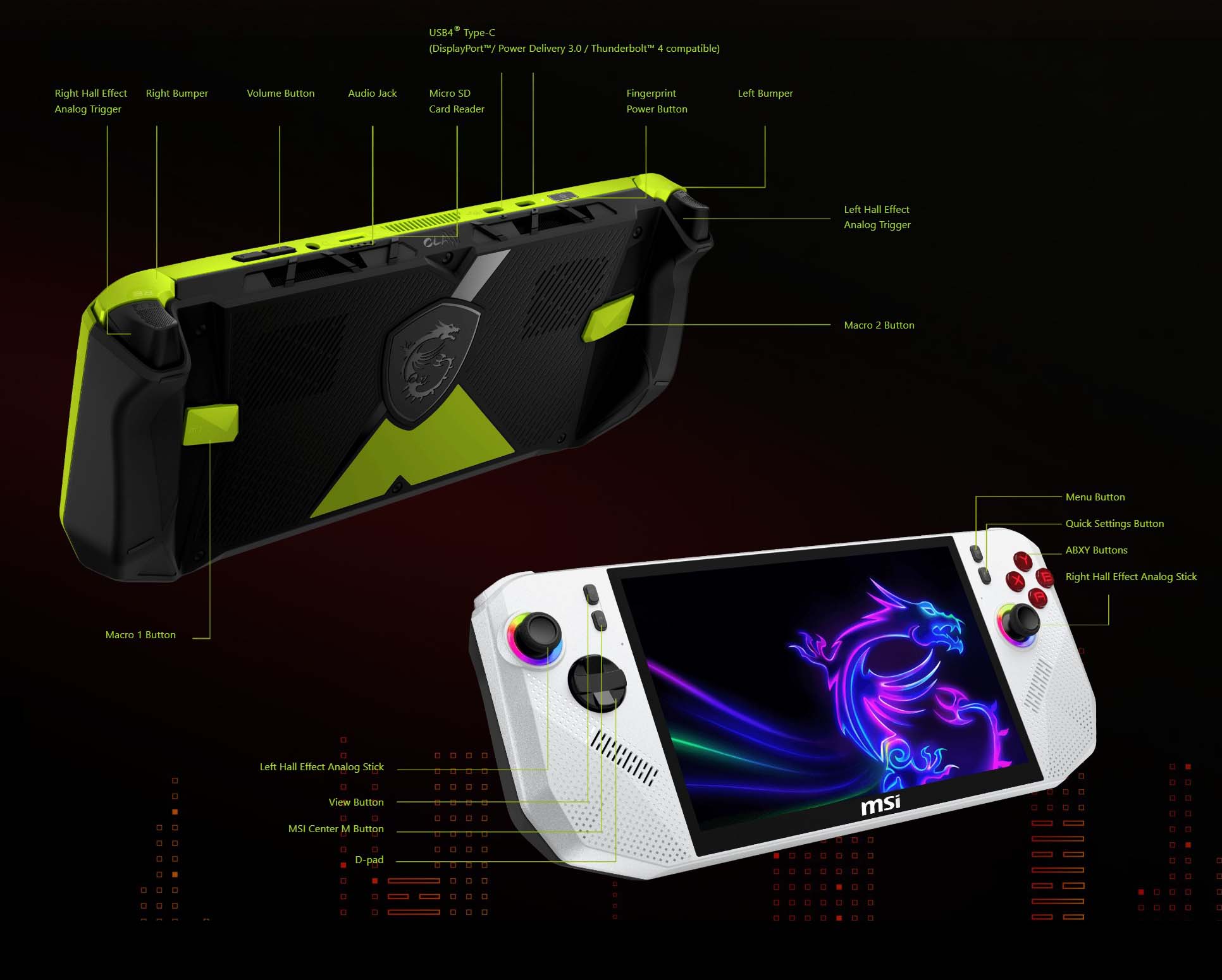 MSI Claw A8 BZ2EM Handheld