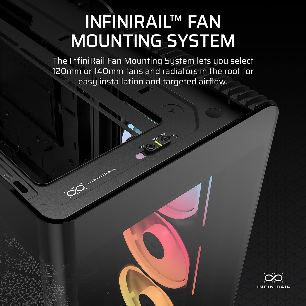 CORSAIR FRAME 4500X RS-R ARGB Panoramic Glass Mid-Tower PC Case - White