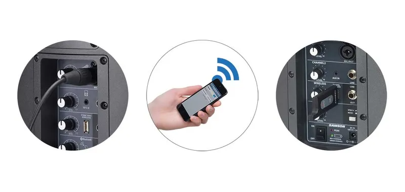 Samson Expedition XP106w Rechargeable Portable PA with Handheld Wireless System