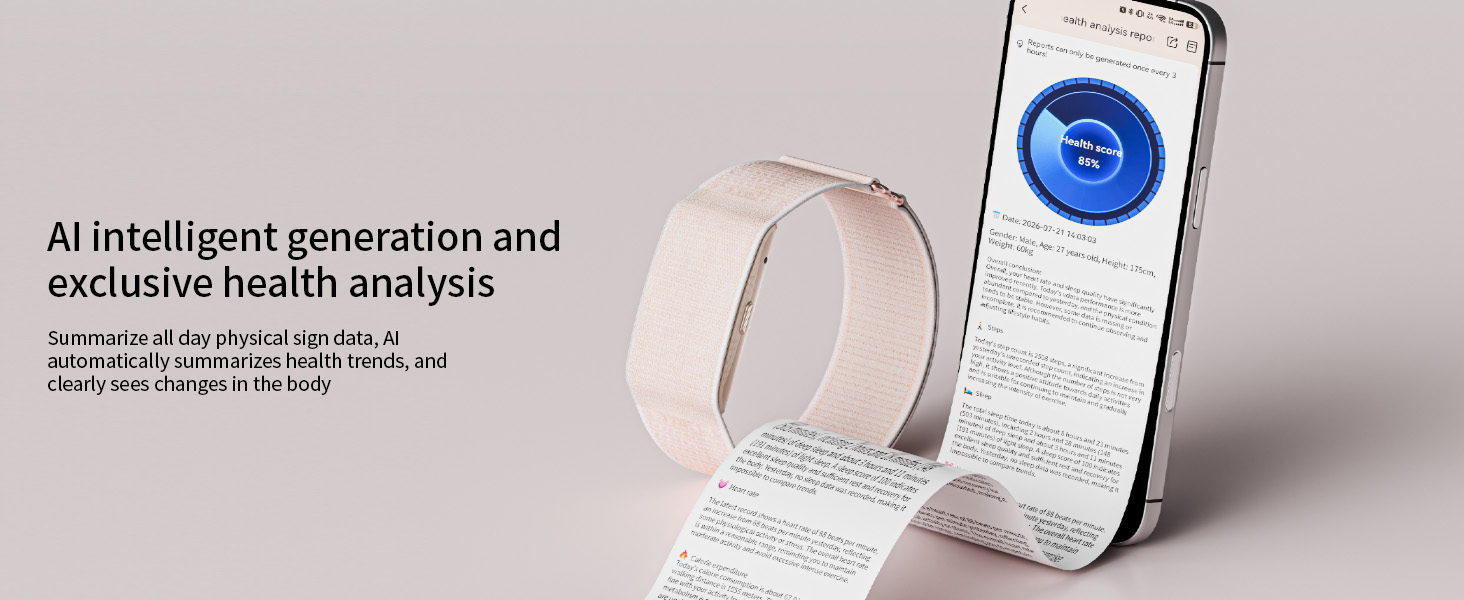 Screenless bracelet