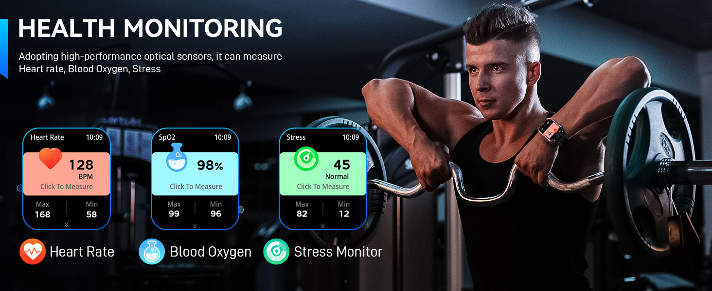 Smart Notification & Fitness Tracker & 110+ Sports Modes