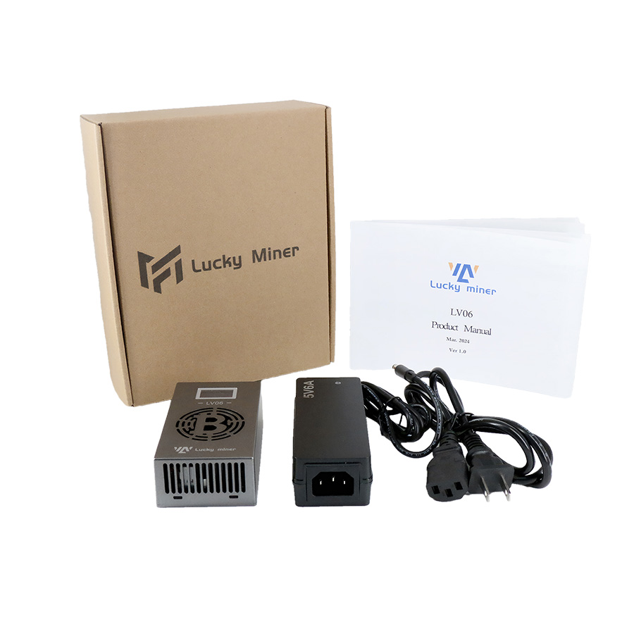 Luckyminer LV06 Desktop Solo Miner box
