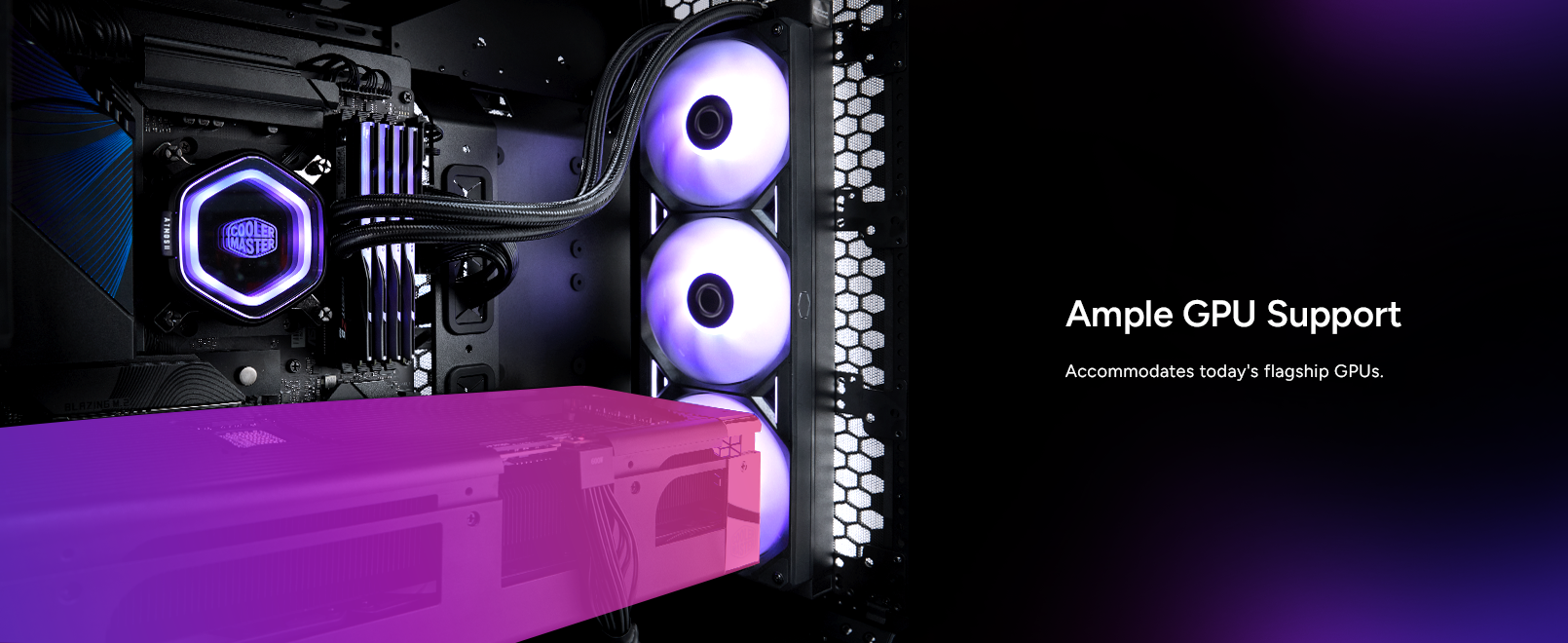 Cooler Master MasterFrame 600 Black ATX Mid-Tower PC Case