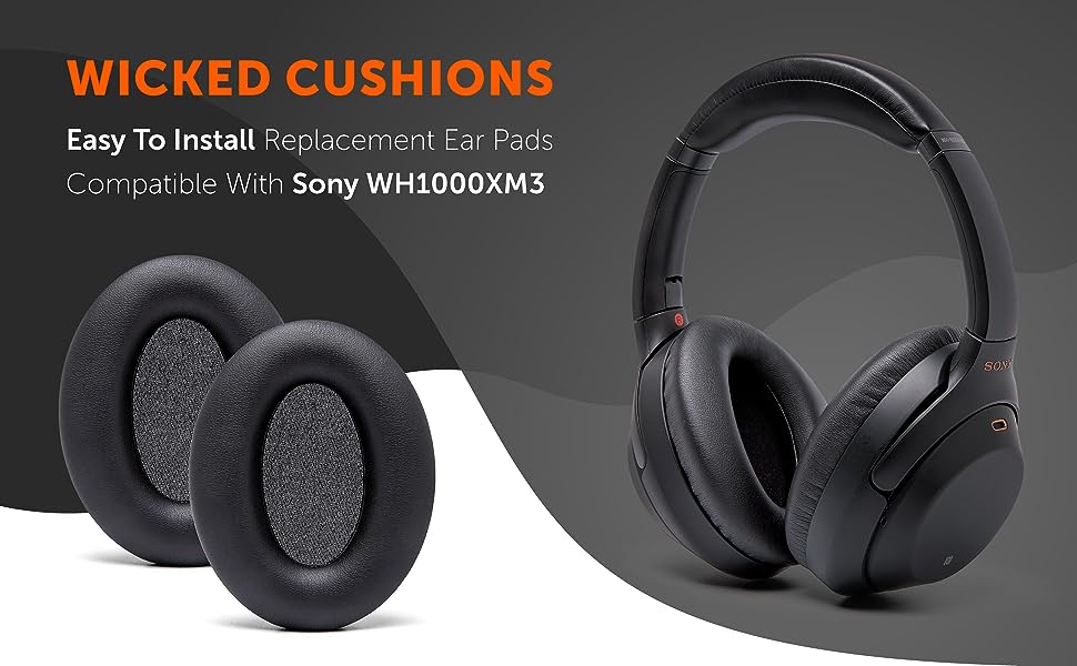 Replacement Ear Pads For Sony WH1000XM3 Headphones