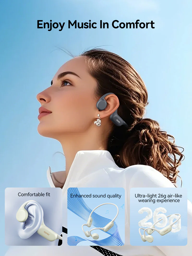 NANK Runner 4 Bone Conduction Wireless Bluetooth Headphones