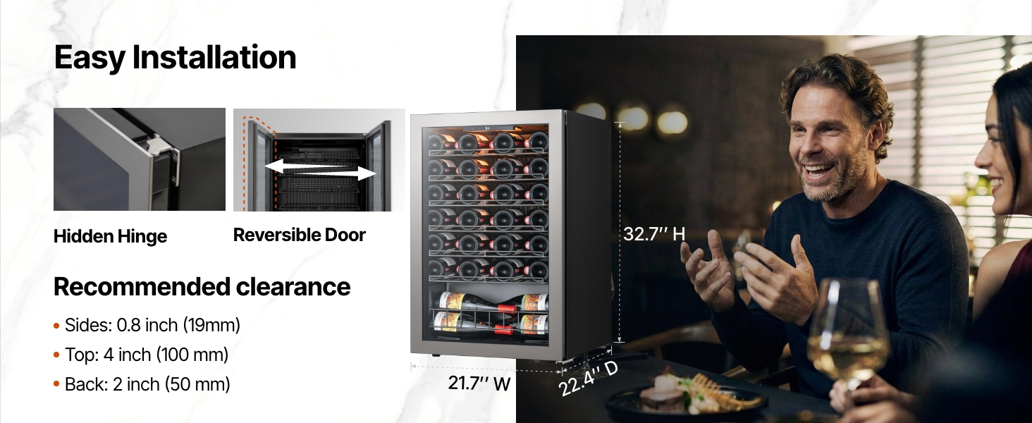 46 Bottle Mini Fridge