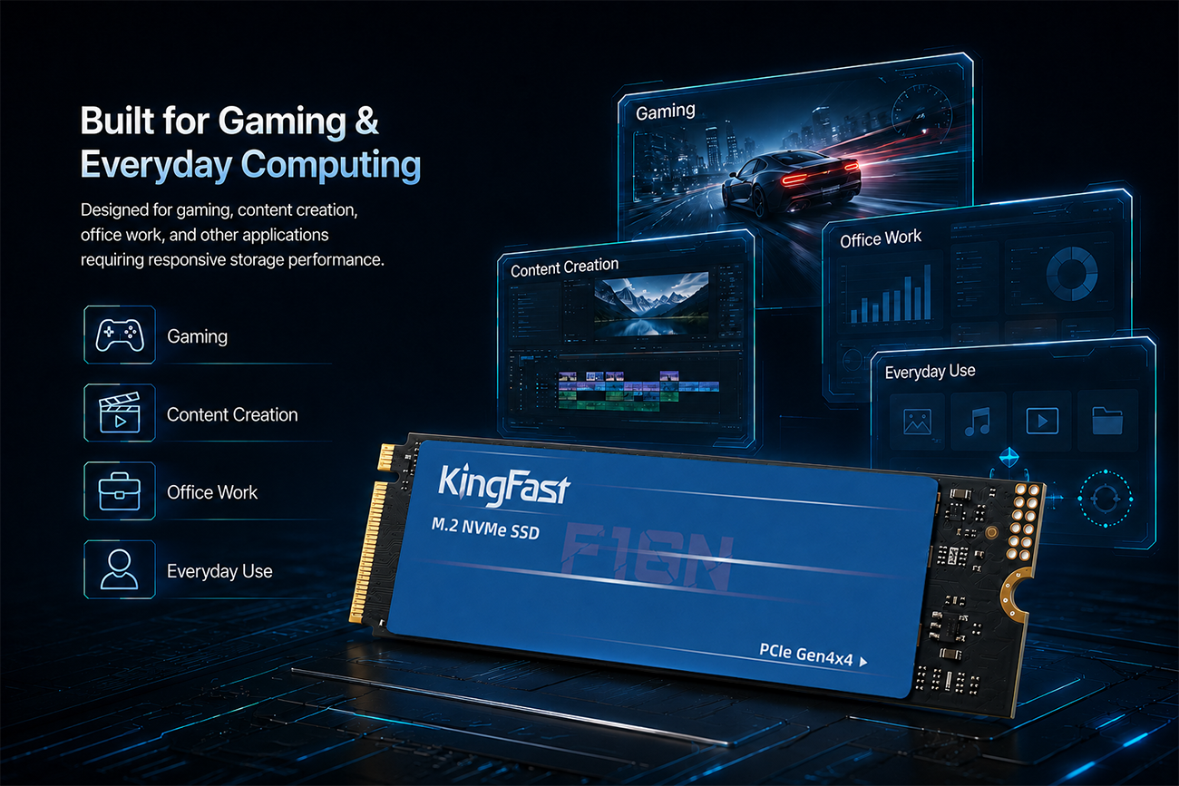 KingFast M.2 2280 PCIe 4.0 NVMe SSD