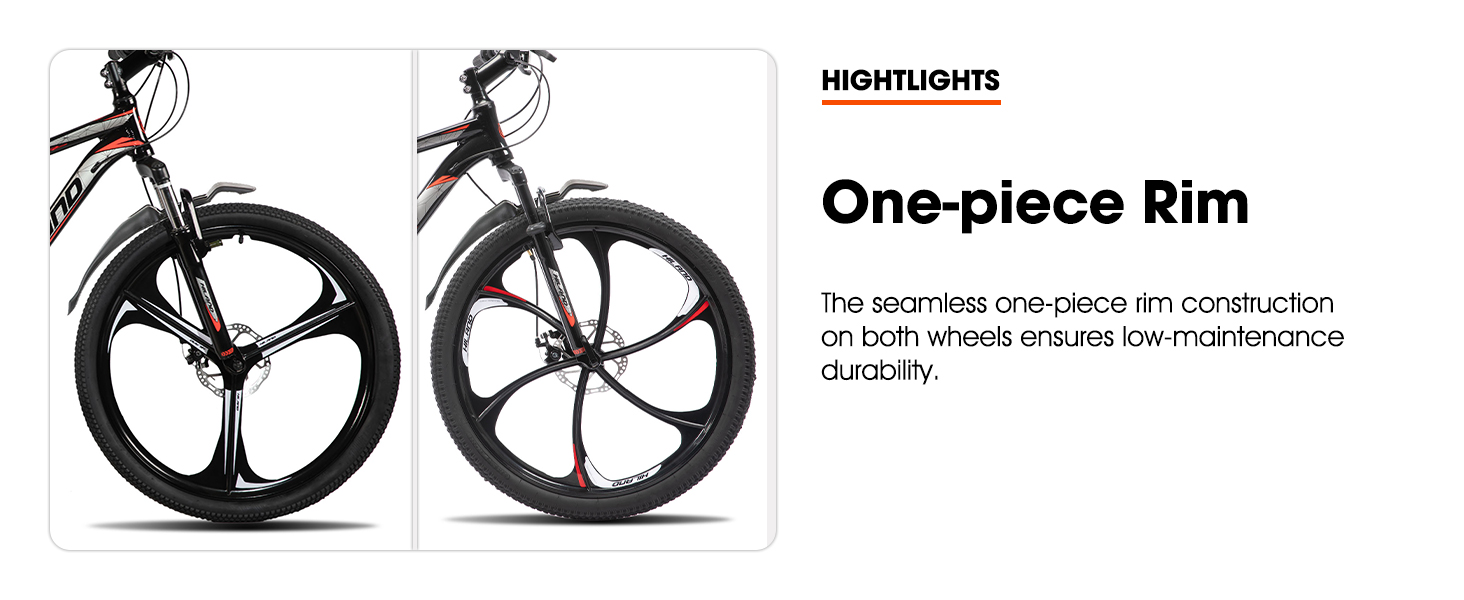 mountain bike MTB mountain bicycle men women adult 6 spoke 18 speed disc brake