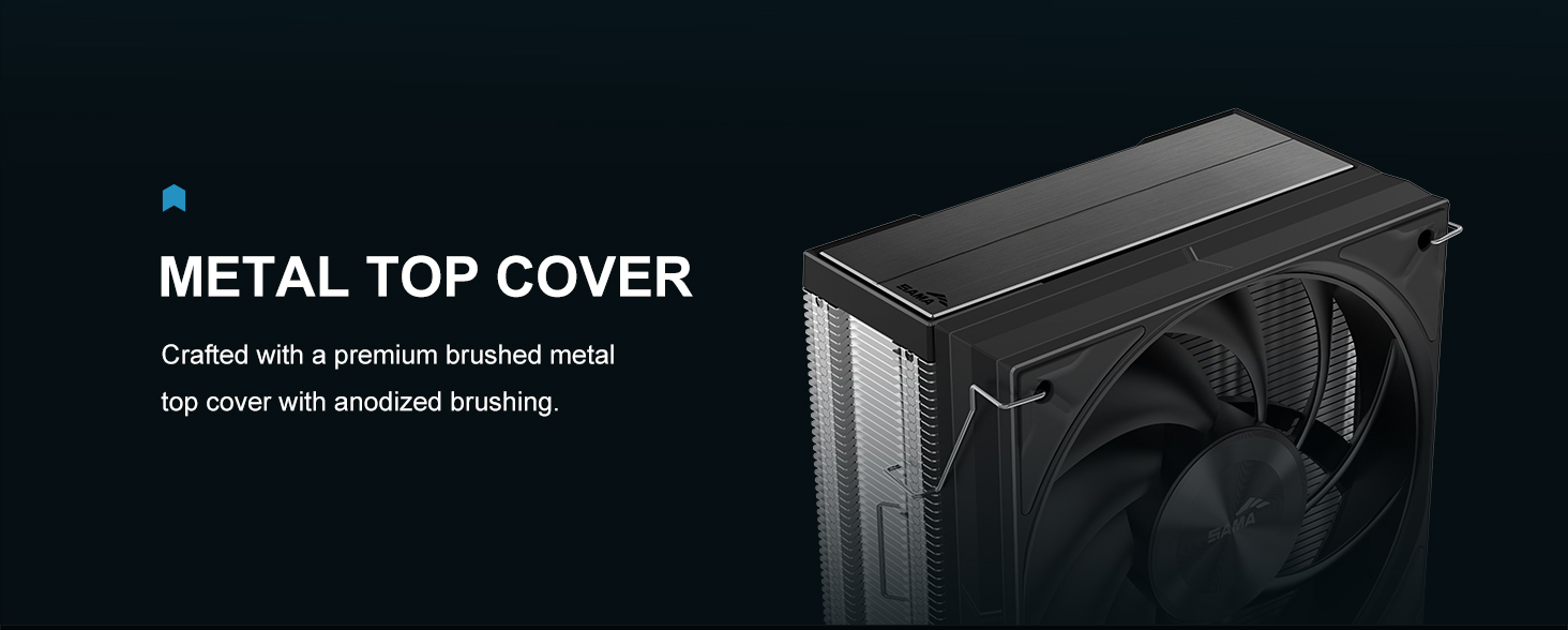 SAMA A40E Single-Tower CPU Air Cooler