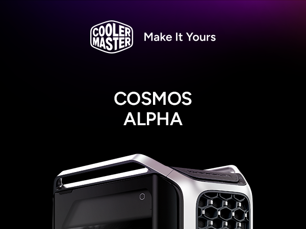 Cooler Master Cosmos Alpha Full Tower ATX PC Case 
