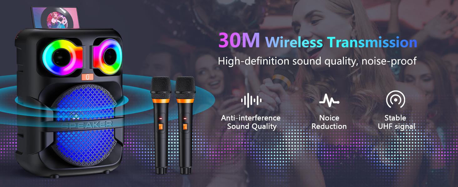 It can realize dual-machine interconnection (TWS function) to form a dual-speaker system