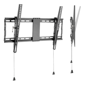 Low Profile Tilt TV Wall Mount Bracket For LED TVs 37in to 80in, Max Weight 154 lbs, VESA Patterns U