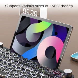 Designed according to the mechanical structure of the simple phone tablet holder, you can put down y