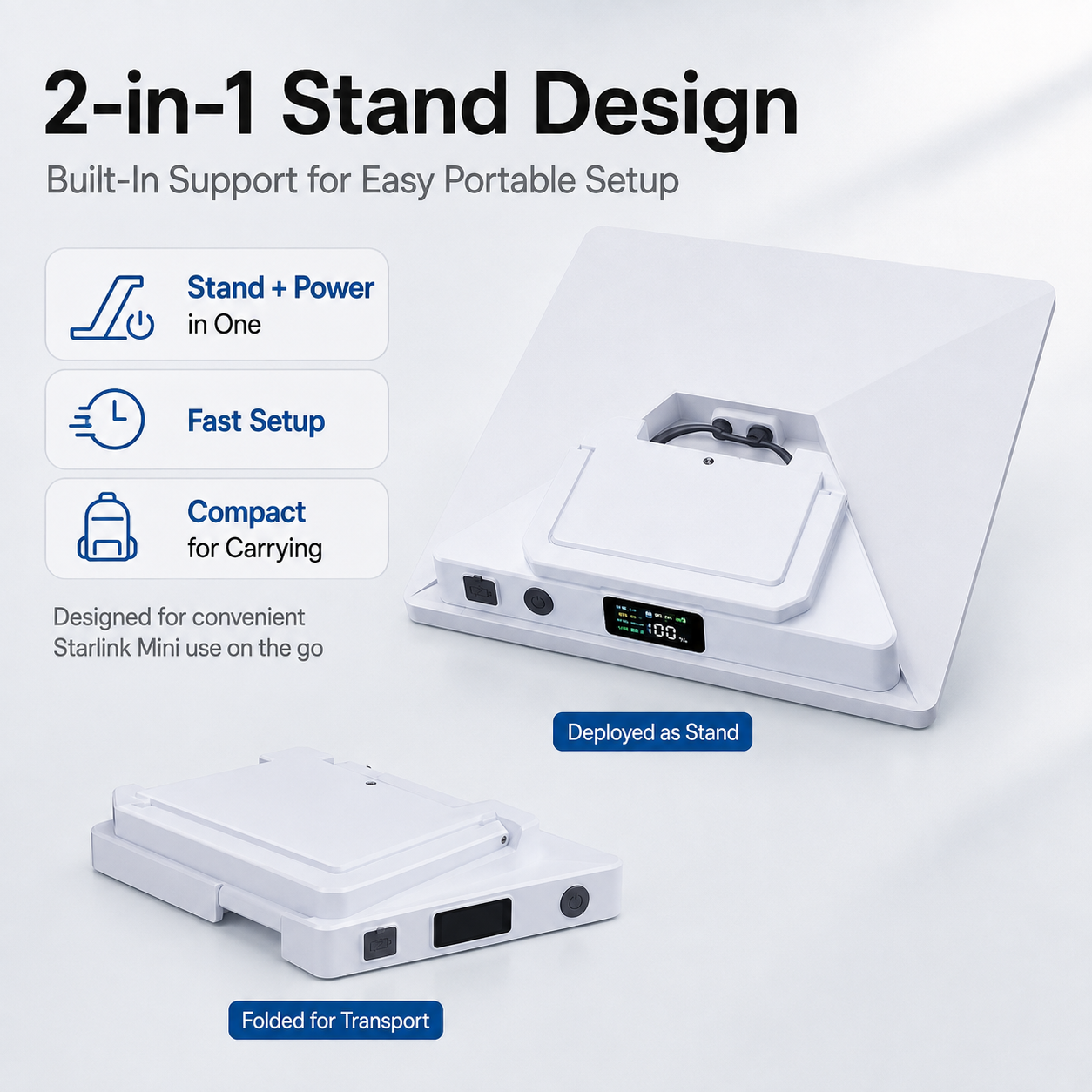 2 in 1 Stand Design