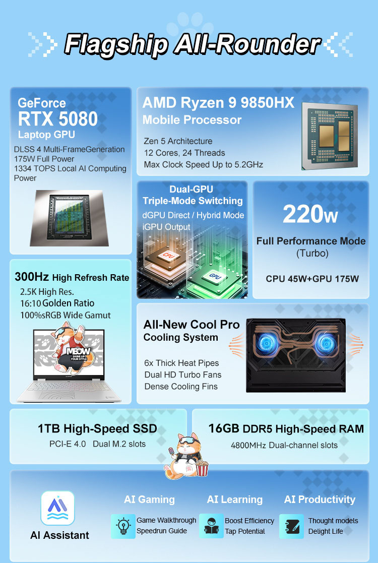 Gaming laptop