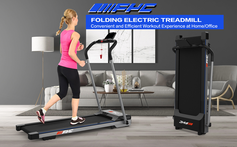 FYC Folding Treadmill for Home Foldable Treadmill Portable Electric