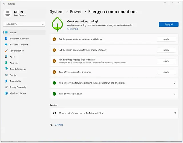 MSI Cubi NUC AI+ 3MG mini PC Barebone