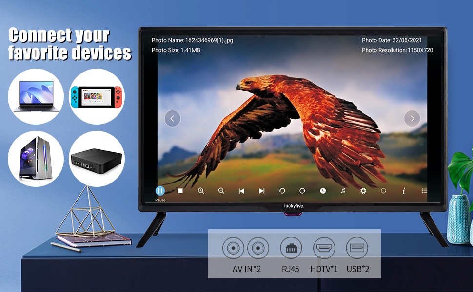 wall mountable smart tv television