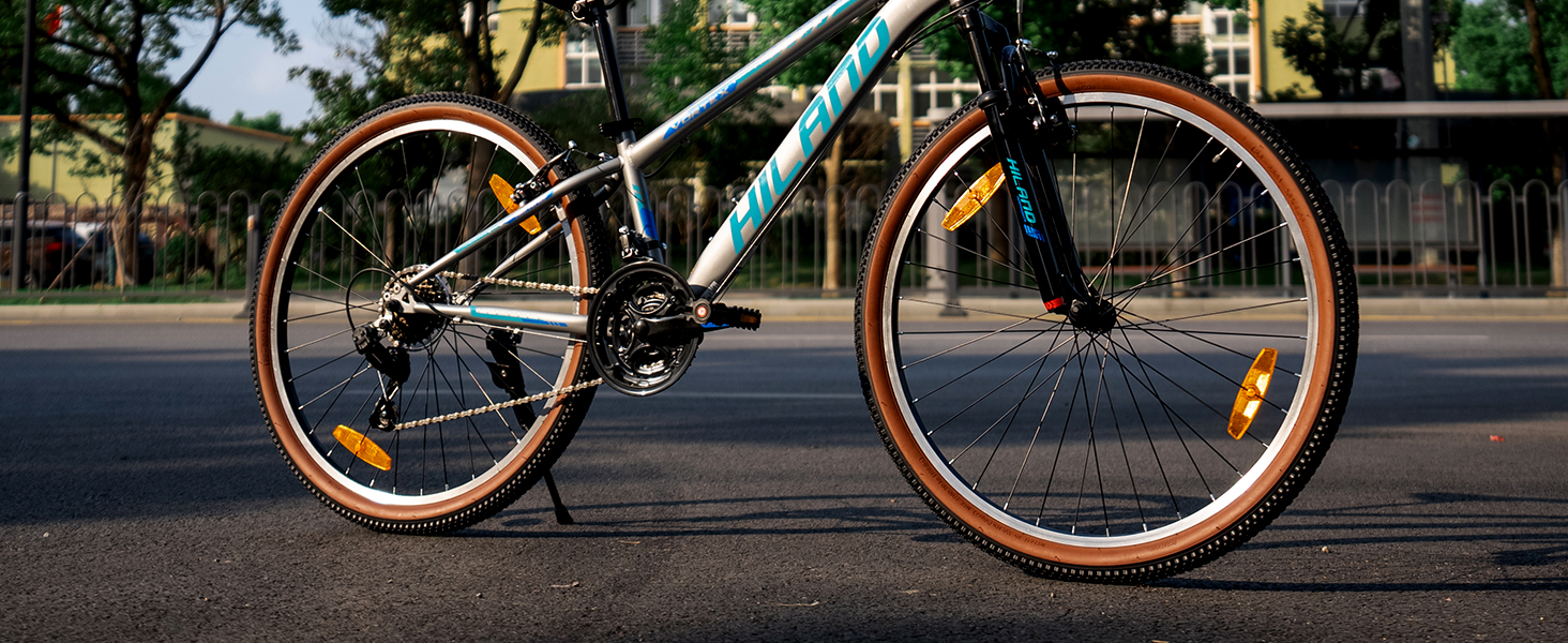 mountain bike MTB mountain bicycle men women adult mens womens 21 speed hardtail v brake