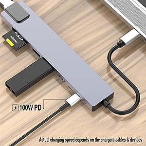 100 W PD fast charging