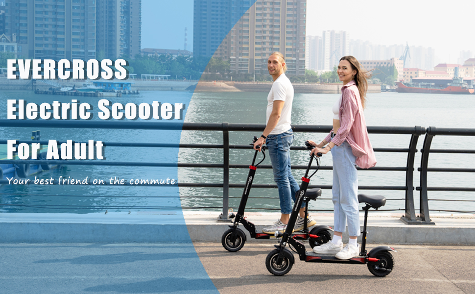 EVERCROSS Electric Scooter Adults, 350W Motor up to 19 MPH and 20
