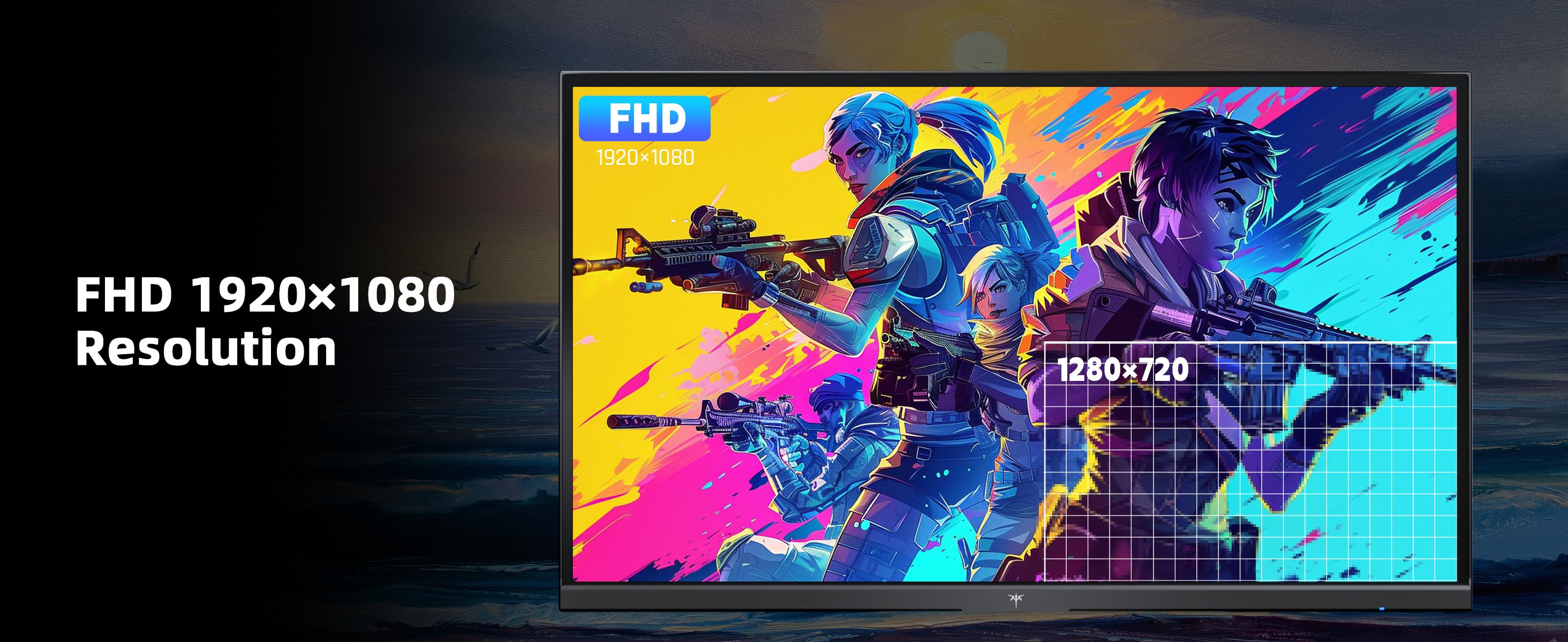 KTC 23.8 Inch 144Hz Compuer Monitor H24B9S