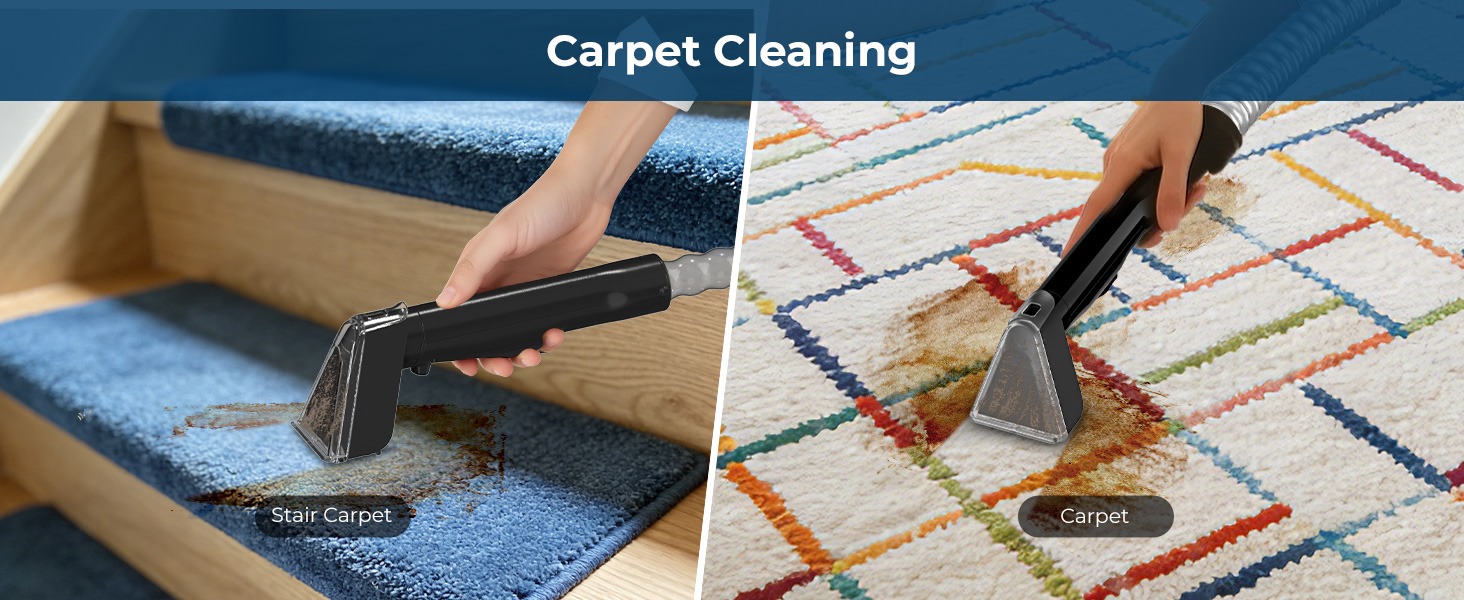 Rosewill Multi-Purpose Portable Carpet and Upholstery Spot Cleaner - Teal