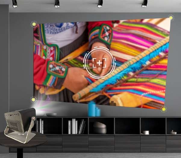 InFocus IN3038SL Crusader Grandmaster With Stand Home Theatre projector