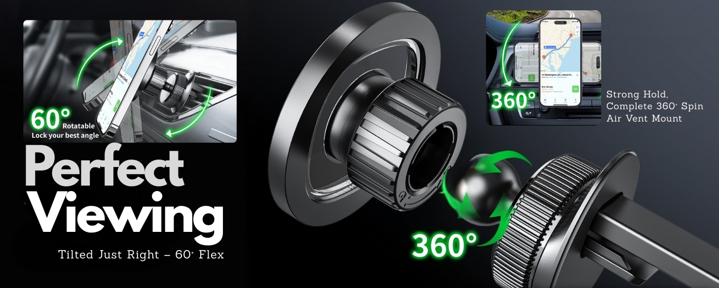 flexible magnetic car holder