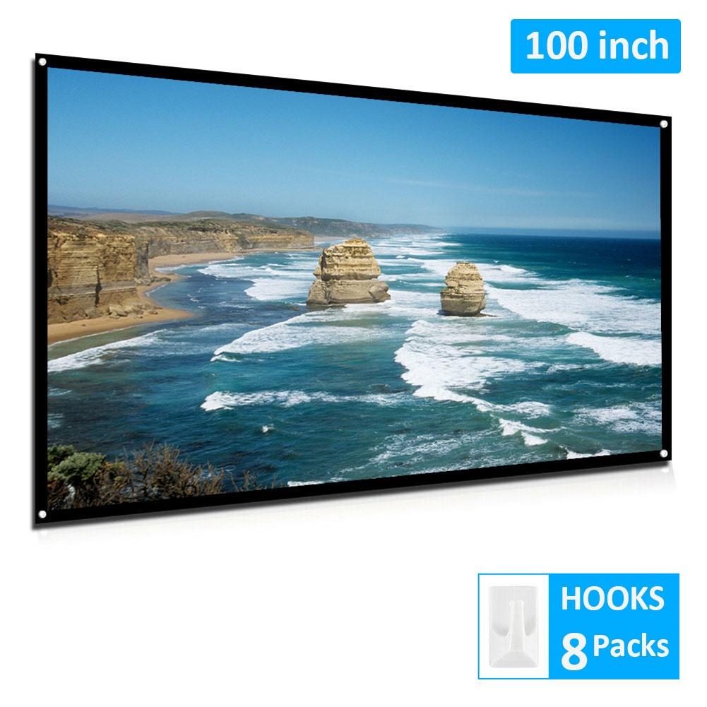 100" Projector Screen