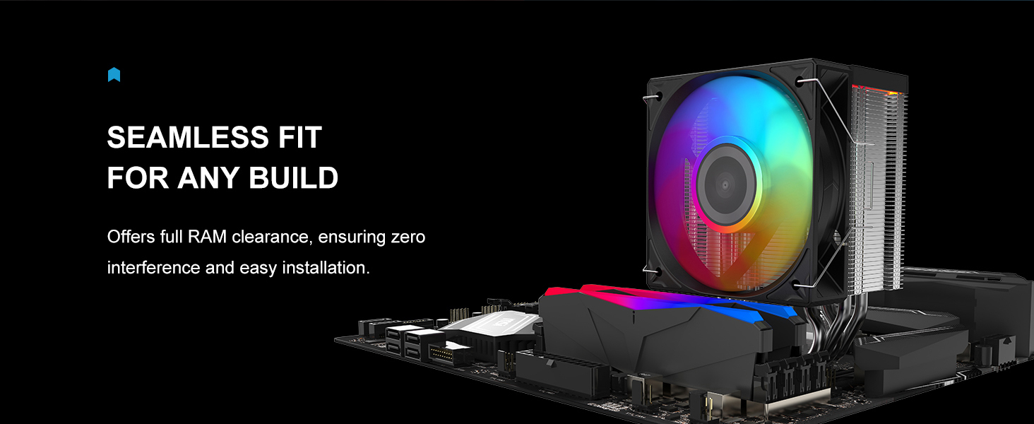 SAMA X40L Single-Tower CPU Air Cooler