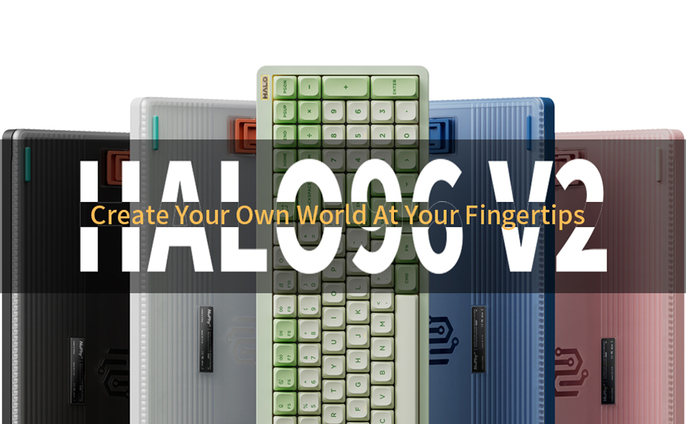 nuphy Halo96 V2 Wireless Mechanical Keyboard
