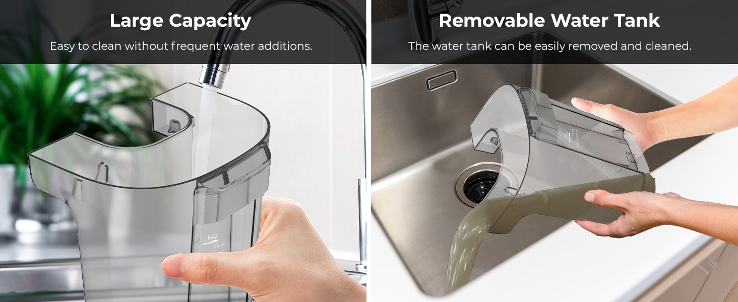 Rosewill Multi-Purpose Portable Carpet and Upholstery Spot Cleaner - Black