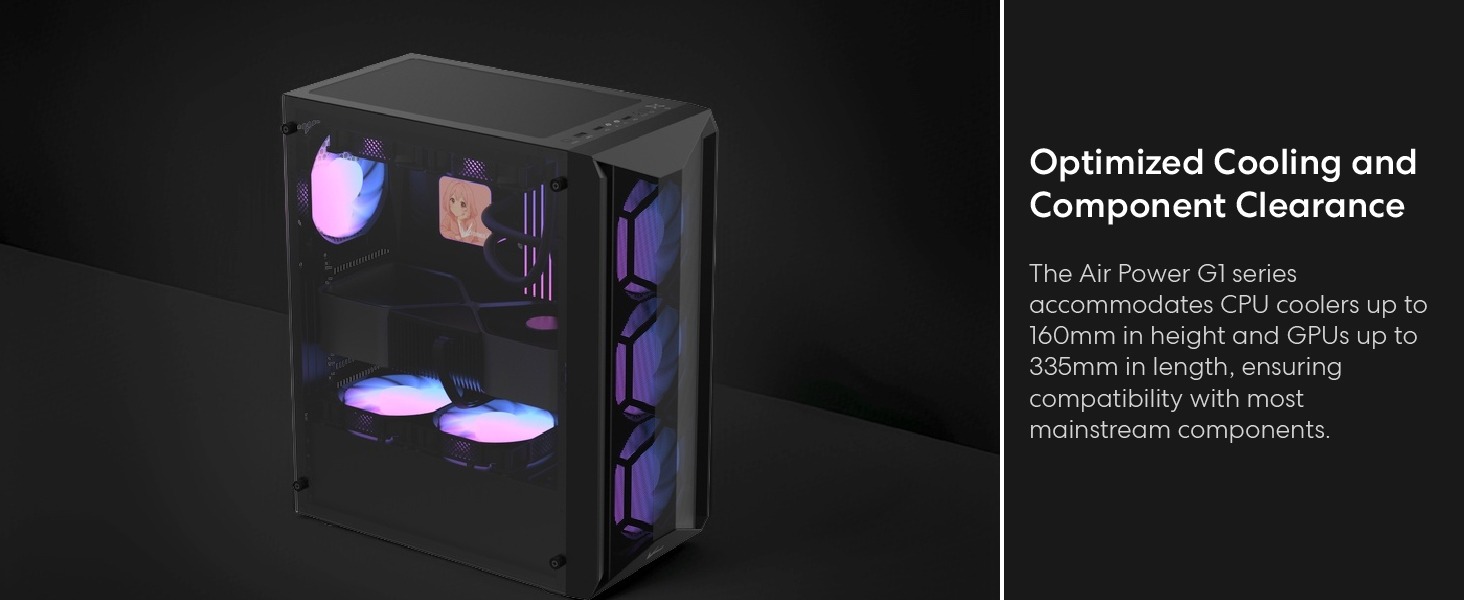 Formula V Line Air Power G1 Mid-Tower PC Case
