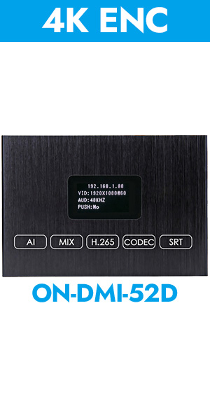 HVE52D 4K HDMI Encoder with HDMI Loopout Dual USB2.0